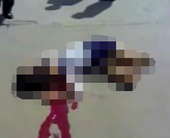 制服着た女性高生の死体を野次馬が撮影しネットに流した生々しい映像…