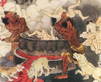 巨大な鍋で体を蒸してと魂を浄化　魔術師による儀式で命を失う結果に...