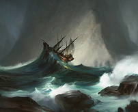 【衝撃】嵐に襲われた船が転覆寸前！その脅威に翻弄される人々が映像に！