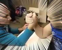 アームレスラーが勝負を吹っかけてきたDQNの腕をへし折るショッキング映像…