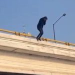 高さがなくても地面が固ければ…高速道路の橋から男が飛び降り自殺