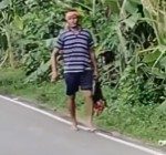 義理の妹を斬首した男、義理の妹の頭を持ったまま道路を歩く