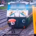 列車が来るのを確認して…列車の目の前に立って自殺する男