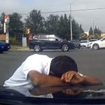 ドラレコって大事だわ。停車している車にぶつかってくるアホな当たり屋