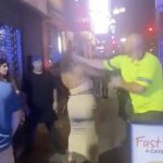反撃されないと思った？男を殴ろうとした女、平手打ちを食らいビックリ