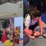 イベントしている場合じゃなくなった…イオンモールで上から男が降ってきた