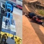 トレーラーにブルドーザーを積もうとした結果、男が押し潰されて死亡