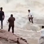 YouTubeの動画撮影をしていた男、荒れた川に流されて行方不明に…