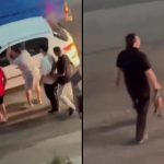 喧嘩する相手間違えたわ…揉めた相手の車を襲撃→銃で反撃される
