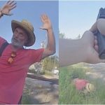 ショットガンを持っていた男、警察官によって撃ち殺される