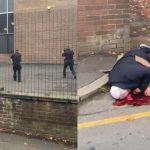 殺されても仕方ない、刺殺事件の容疑者が警察に撃たれ死亡