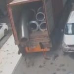 荷物を下ろそうとしただけで…荷物に押し潰されて病院送りになる男