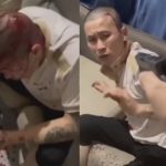 詐欺に失敗した男、ガン詰めされて頭から血を流す