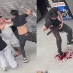 中国で起きた路上での喧嘩ヤバすぎ…殴り合いから刃物で刺されて死亡 中国で起きた路上での喧嘩ヤバすぎ…殴り合いから刃物で刺されて死亡