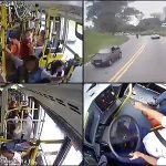 車内に響く悲鳴…バスが9台の車両と衝突し13人が負傷する大事故に