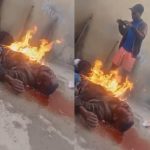 強姦未遂で告発された男2人が生きたまま燃やされる姿に住民歓喜