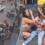 交通量が多い通りで行われた銃撃事件、女があっさり射殺される