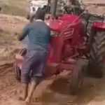 目の前に立っているんだから止まれよ…故意にトラクターで人を轢く男 目の前に立っているんだから止まれよ…故意にトラクターで人を轢く男