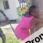 殺されないだけまし、デブな女さんがギャングにケツをしばかれる