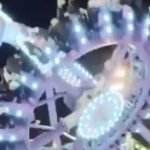 本当の悲鳴が聞こえてくる…遊園地のアトラクション、折れる