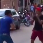 路上の喧嘩は最後までわからない、ワンパンで失神KO