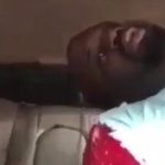 冗談じゃなかったの？男が銃で頭を撃たれて殺される