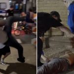 1度敗れた時点で諦めろよ…路上の喧嘩で2度敗れて醜態を晒す男 1度敗れた時点で諦めろよ…路上の喧嘩で2度敗れて醜態を晒す男